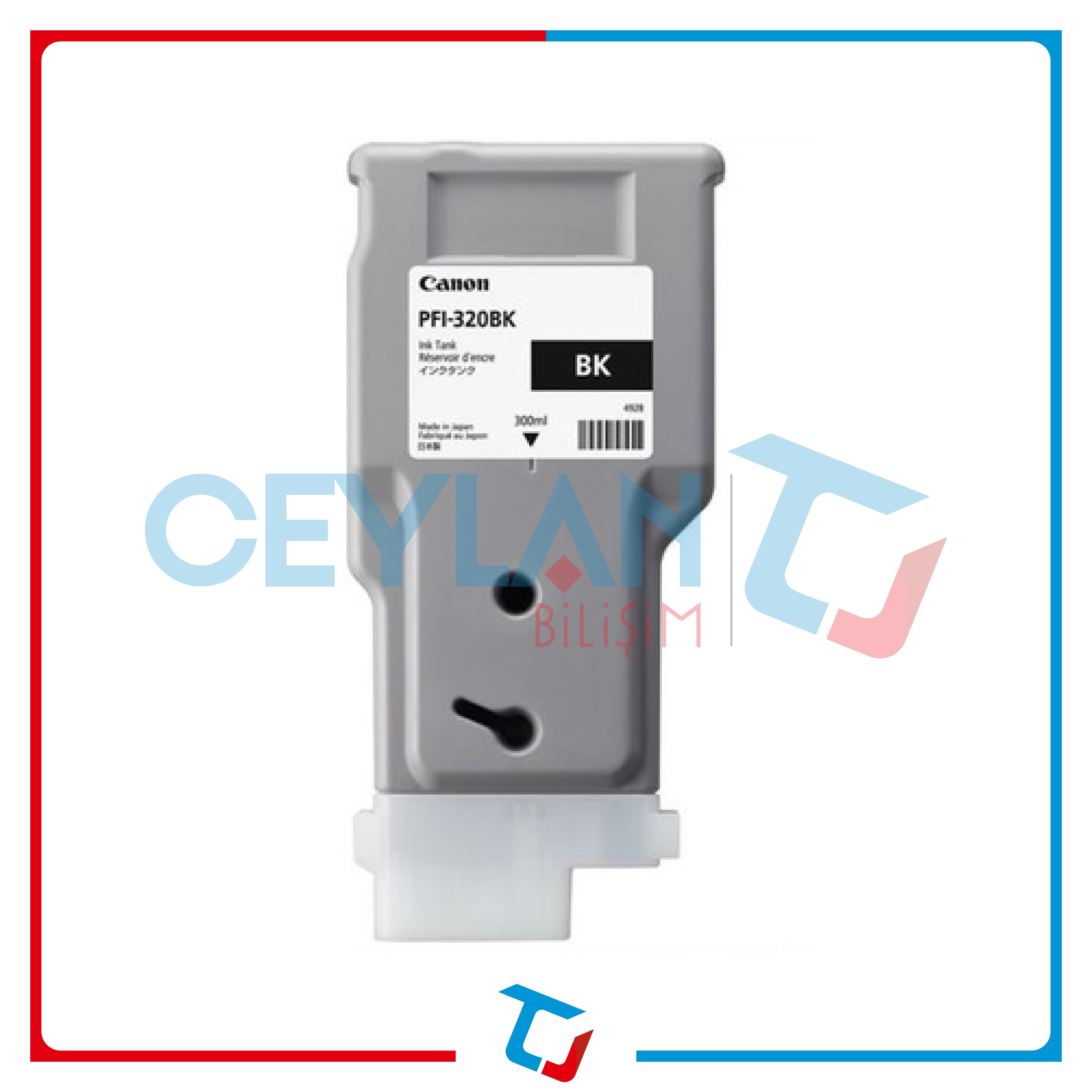 CANON  PFI-320 BLACK (SİYAH) KARTUŞ 2890C001
