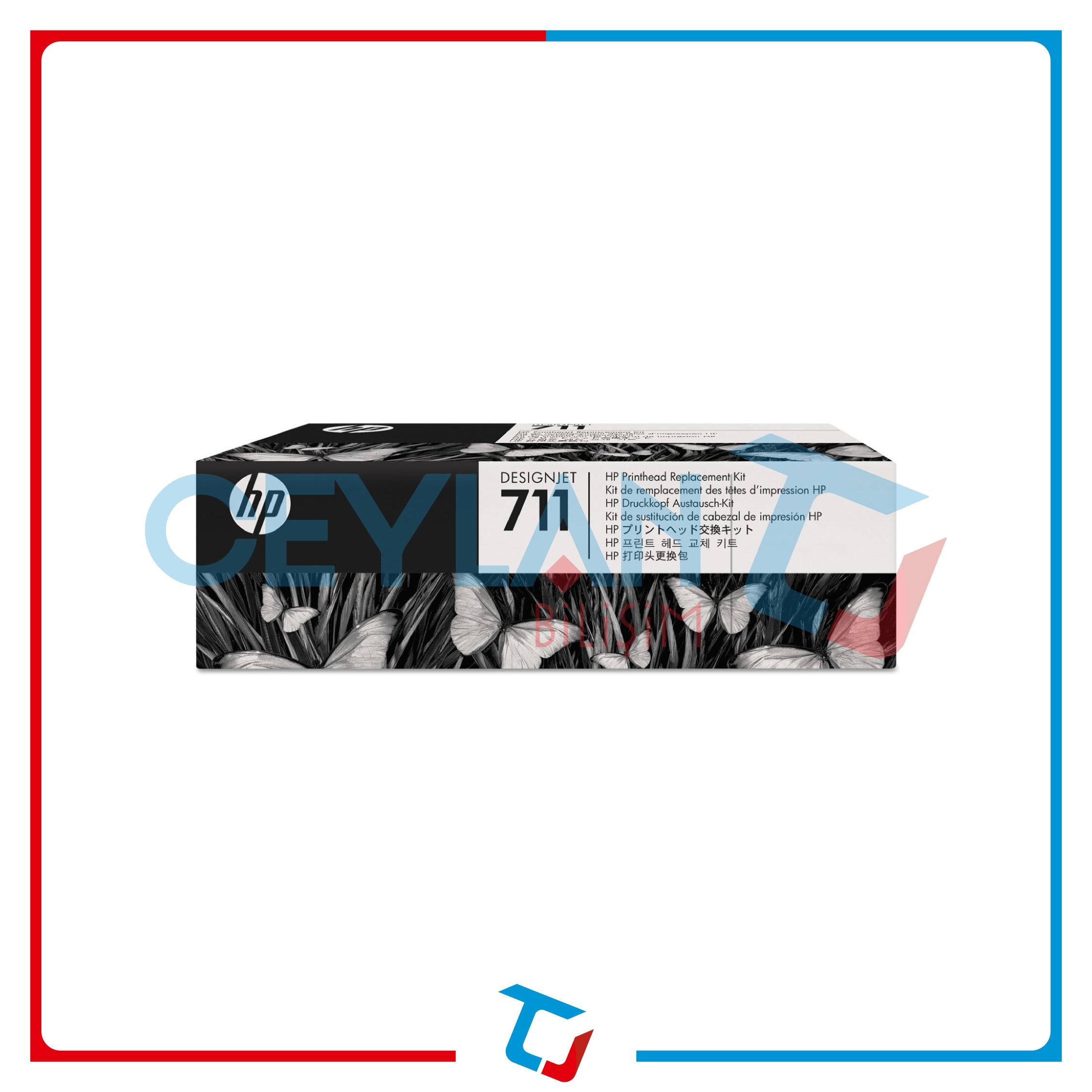 HP 711 BASKI KAFASI SETİ C1Q10A
