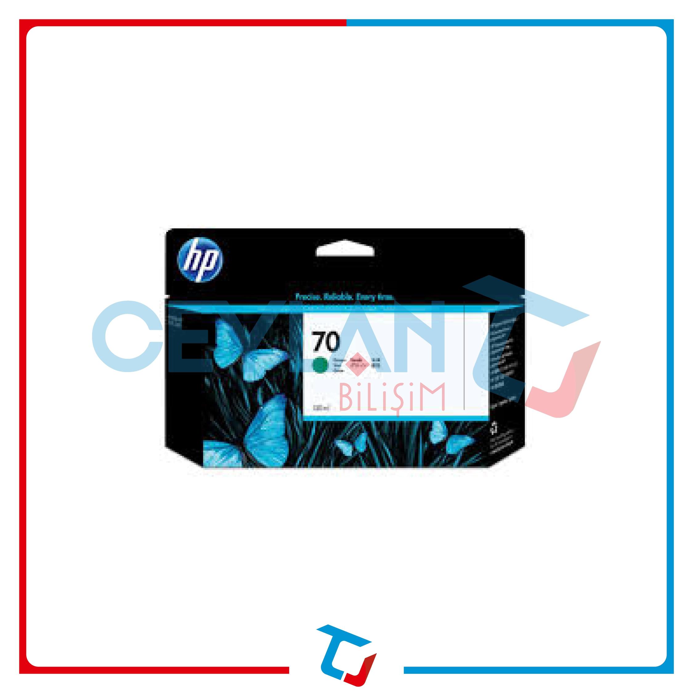 HP 70 YEŞİL (GREEN) KARTUŞ C9457A