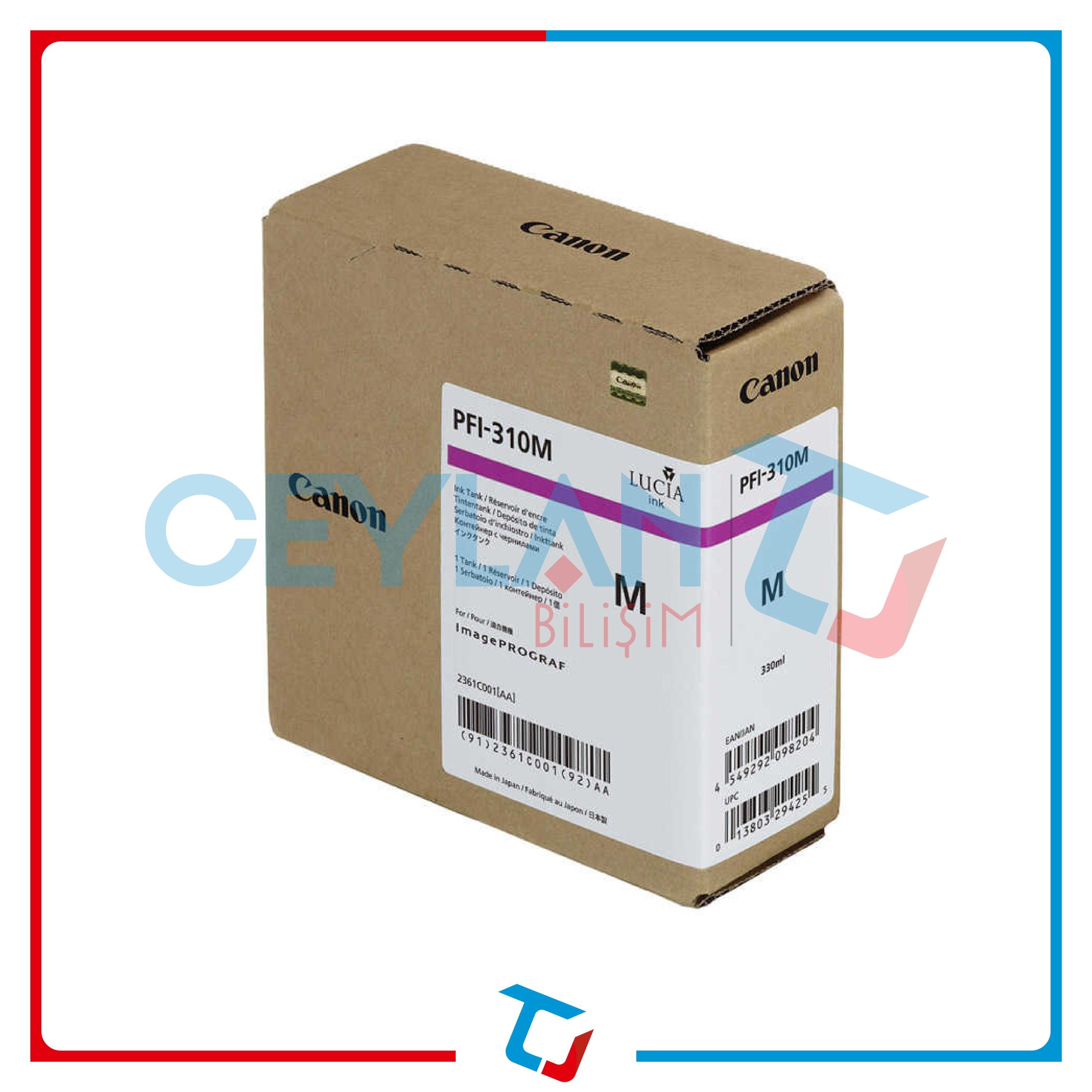 CANON  PFI-110M MAGENTA (KIRMIZI) KARTUŞ  2366C001
