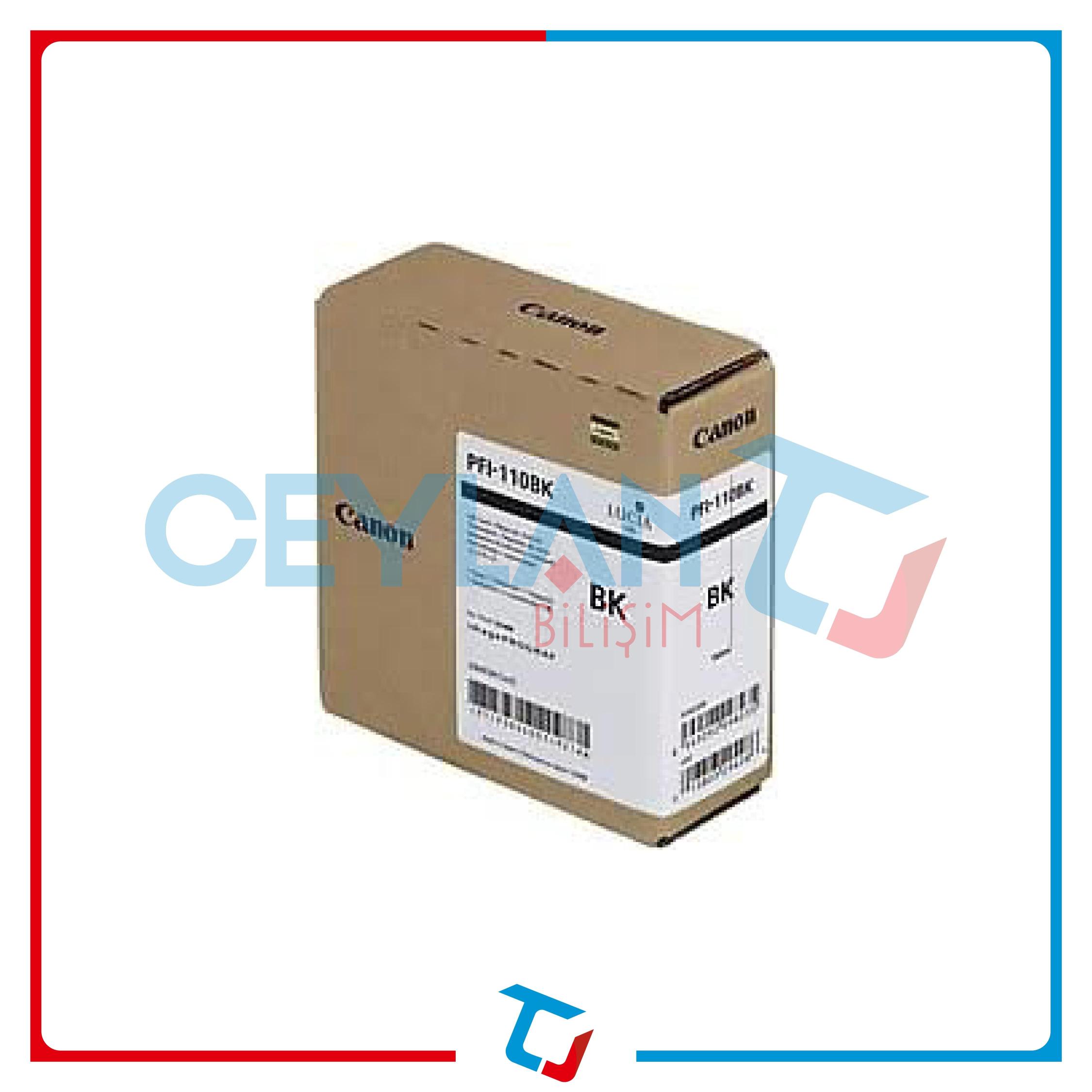 CANON  PFI-110BK BLACK (SİYAH) KARTUŞ  2364C001