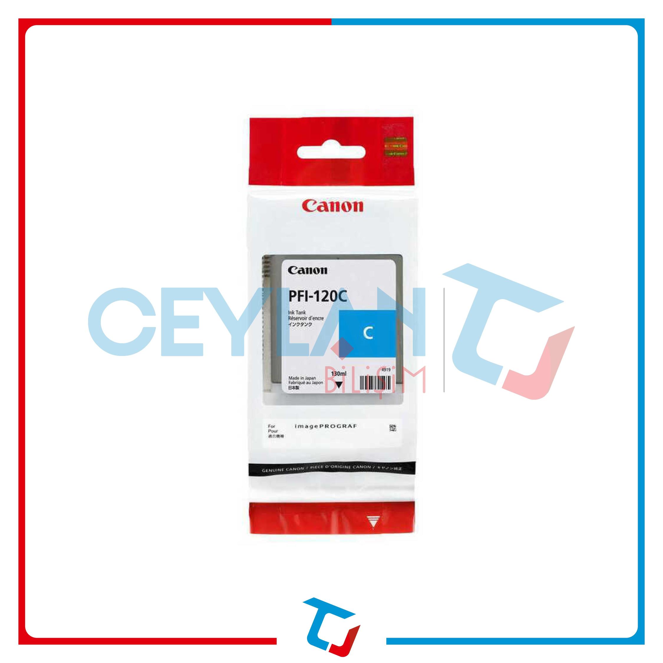 CANON  PFI-120 CYAN (MAVİ) KARTUŞ 2886C001