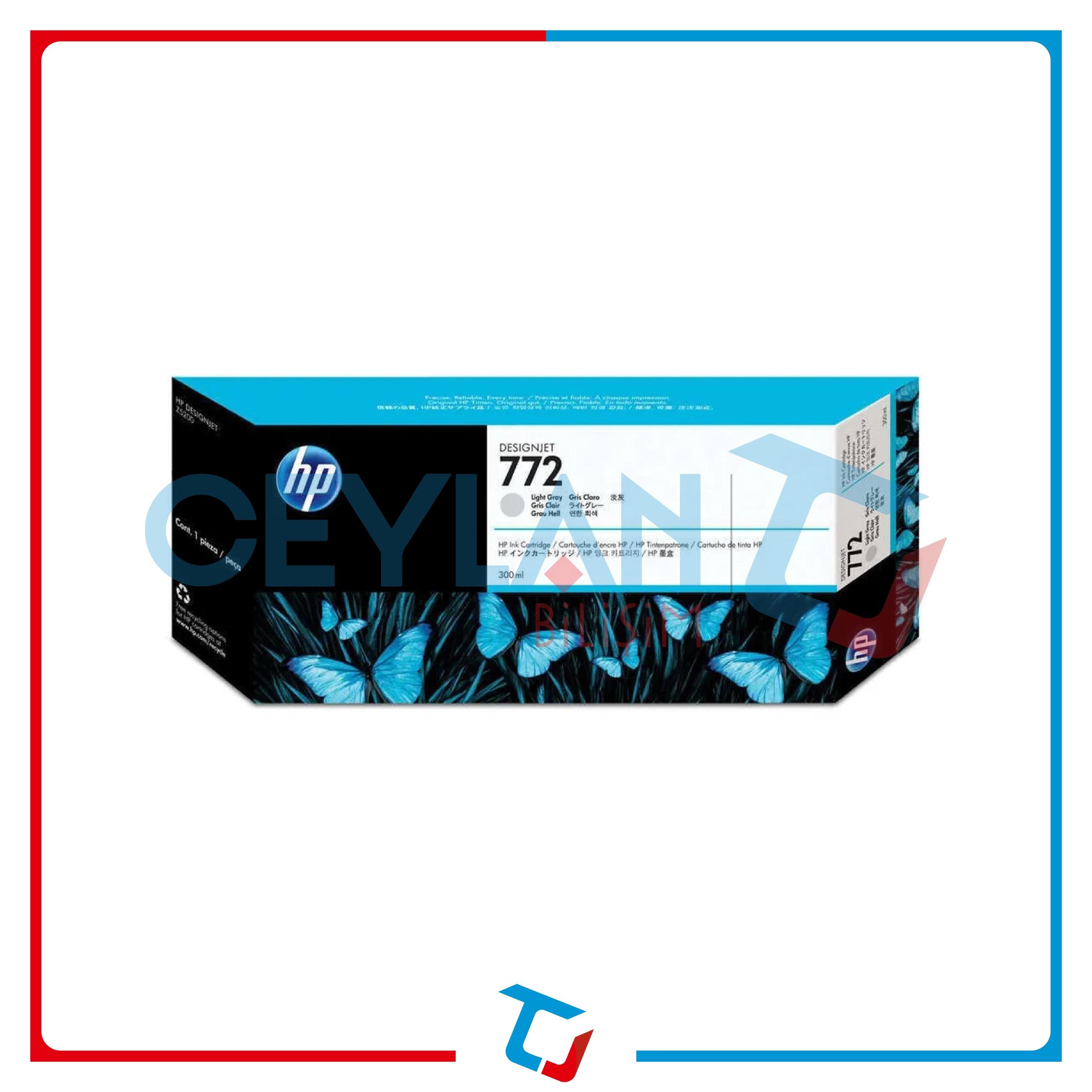 HP 772 AÇIK GRİ (LİGHT GREY) KARTUŞ CN634A