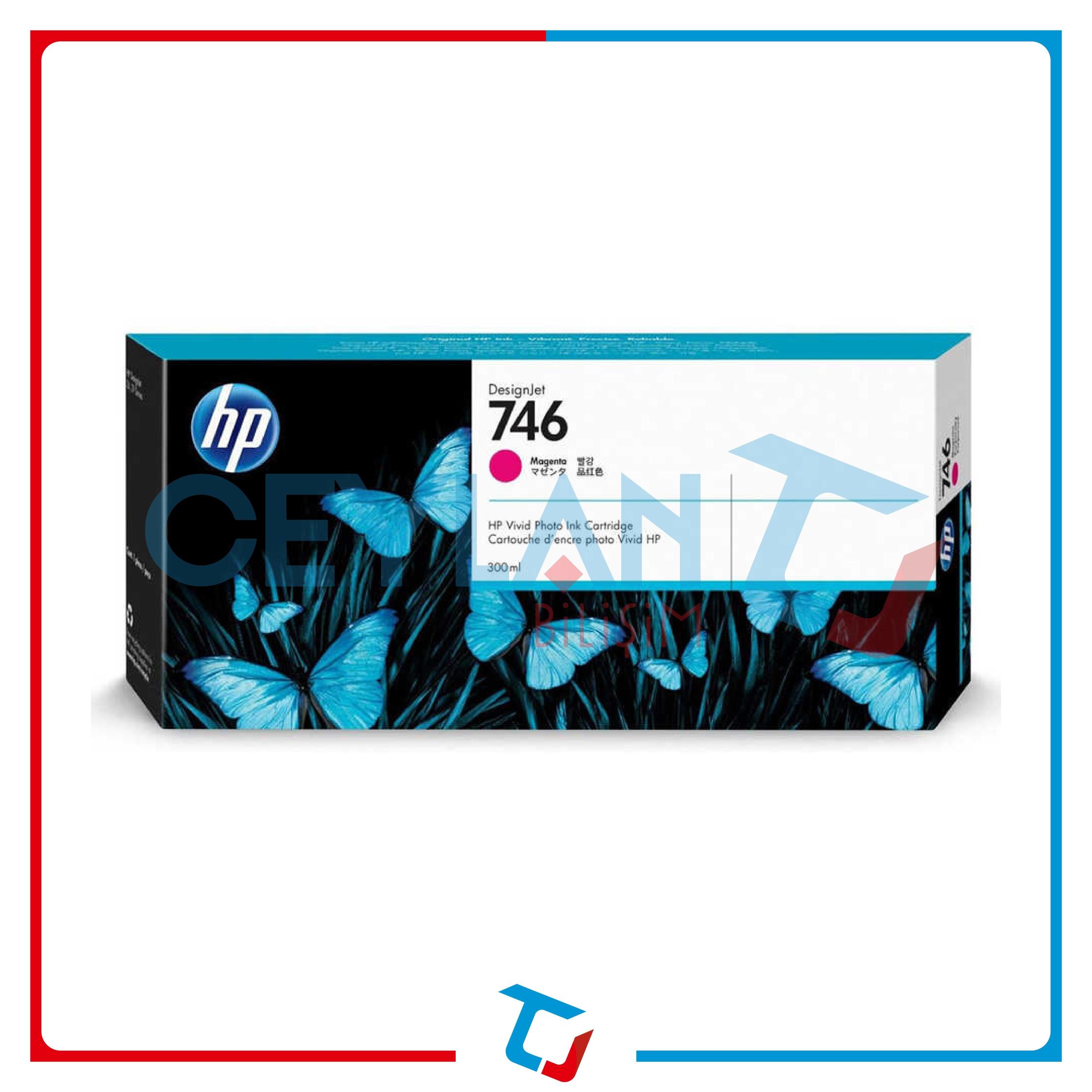 HP 746 KIRMIZI (MAGENTA) KARTUŞ P2V78A