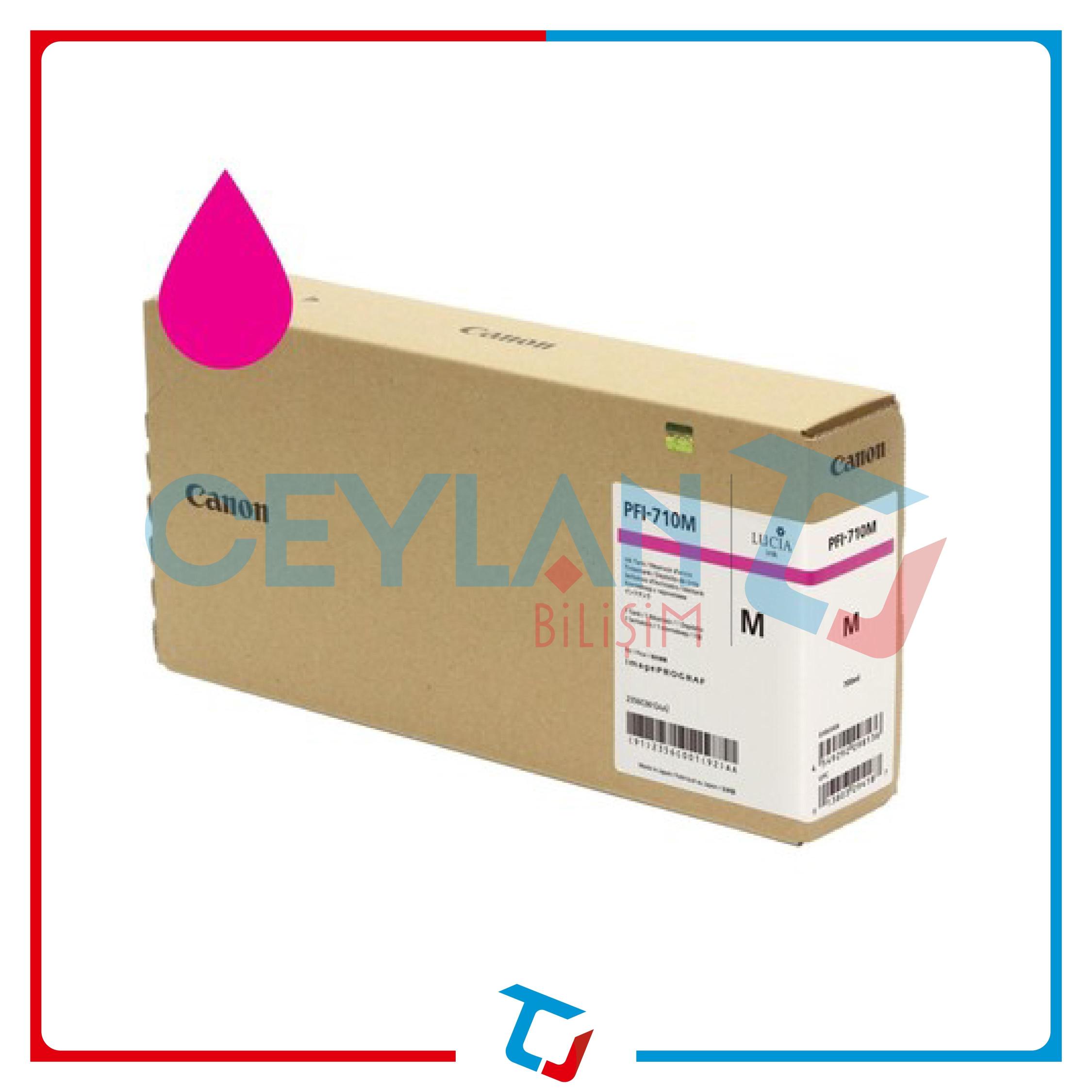 CANON  PFI-710M MAGENTA (KIRMIZI) KARTUŞ  2356C001