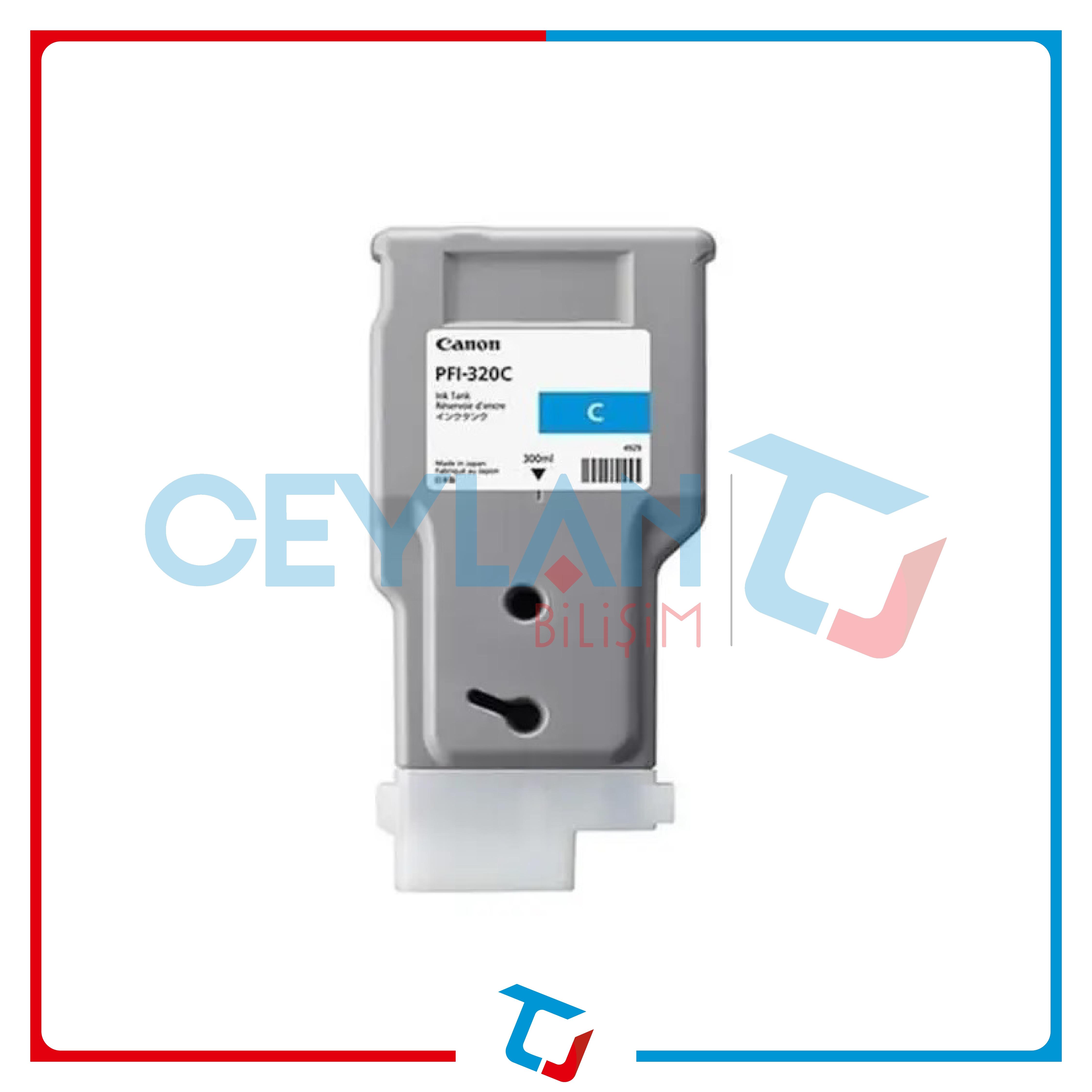 CANON  PFI-320 CYAN (MAVİ) KARTUŞ  2891C001 