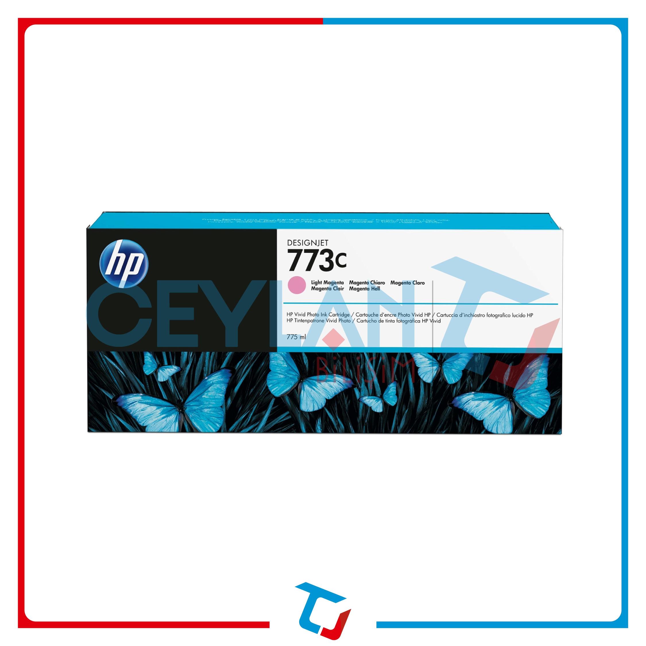 HP 773 AÇIK KIRMIZI (LİGHT MAGENTA) KARTUŞ C1Q41A