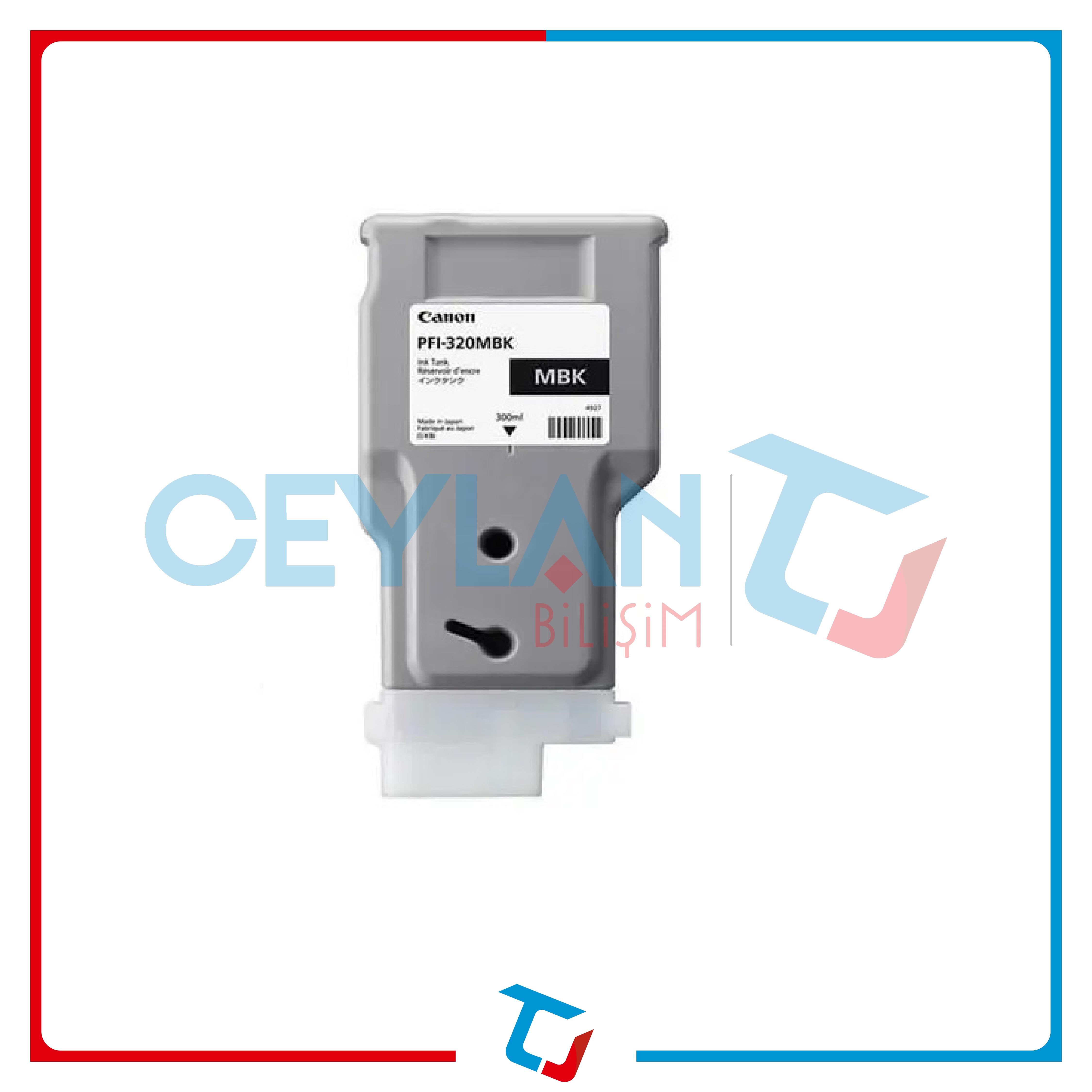 CANON  PFI-320 MATTE BLACK (MAT SİYAH) KARTUŞ 2889C001