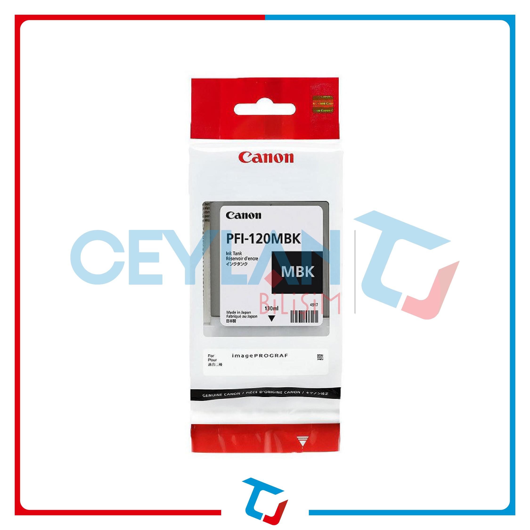 CANON  PFI-120 MATTE BLACK (MAT SİYAH)