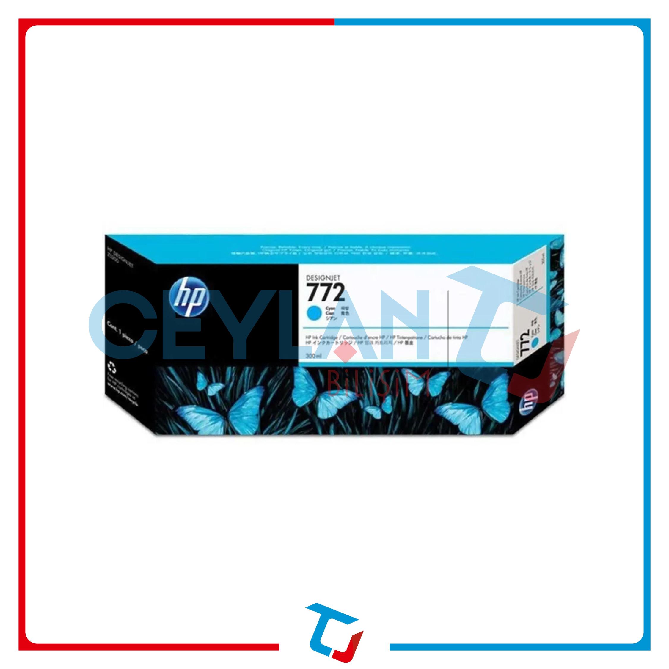 HP 772 MAVİ (CYAN) KARTUŞ CN636A
