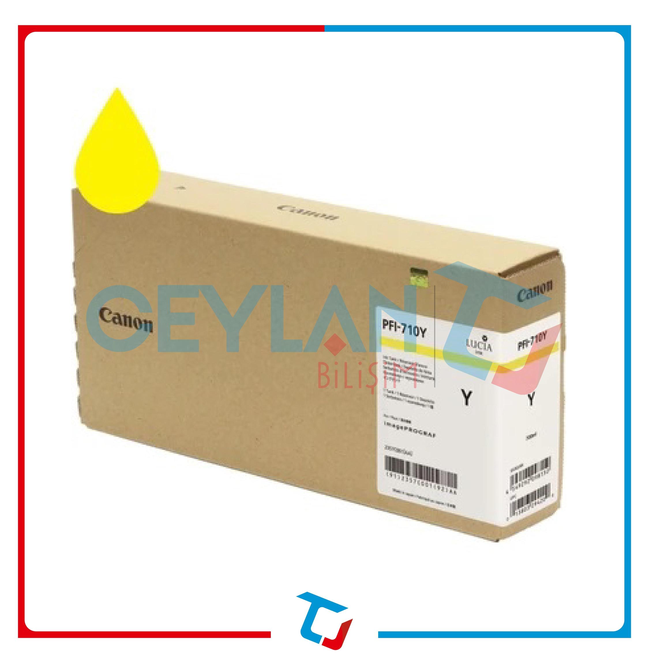 CANON  PFI-710Y YELLOW (SARI) KARTUŞ  2357C001