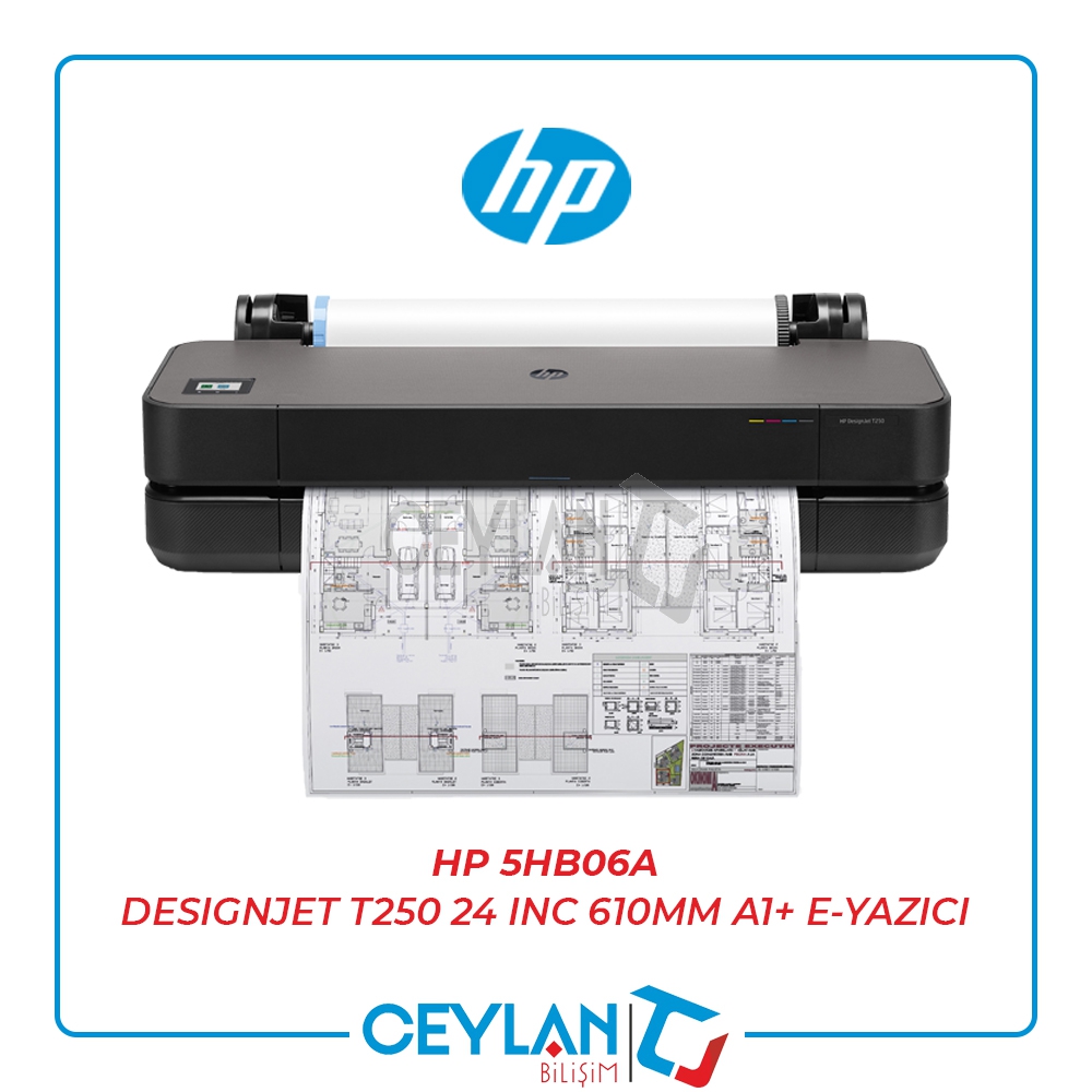 HP 5HB06A DESIGNJET T250 24 INC 610MM A1+ E-YAZICI