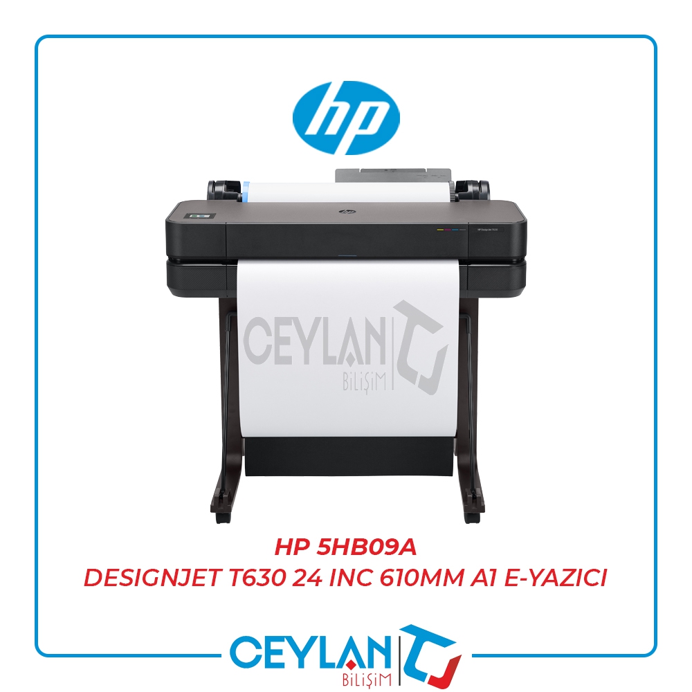 HP 5HB09A DESIGNJET T630 24 INC 610MM A1 E-YAZICI