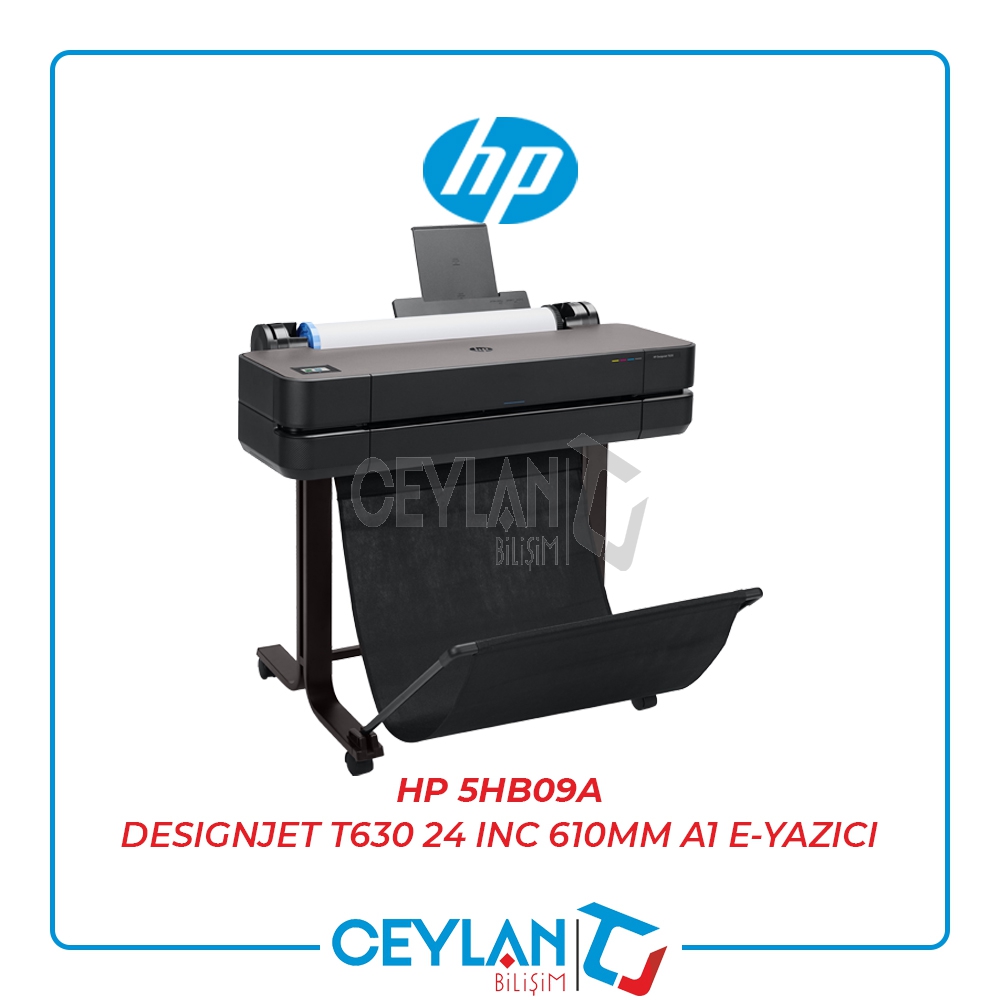 HP 5HB09A DESIGNJET T630 24 INC 610MM A1 E-YAZICI