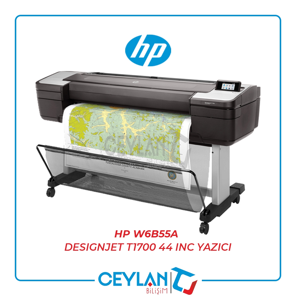 HP W6B55A DESIGNJET T1700 44 INC YAZICI