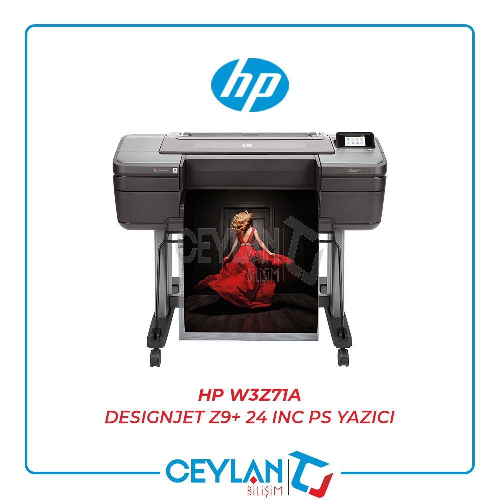 HP W3Z71A DESIGNJET Z9+  24 INC POSTSCRIPT 