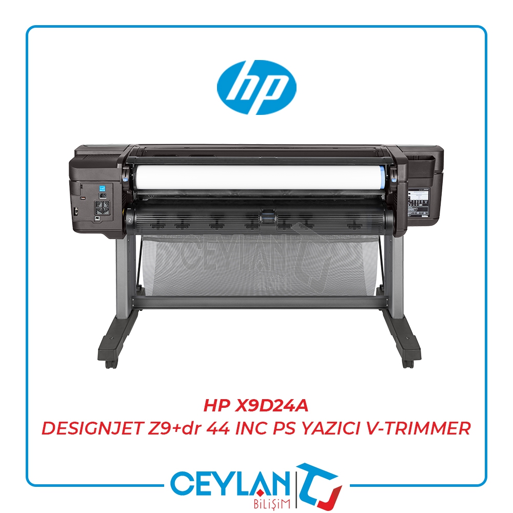 HP X9D24A DESIGNJET Z9+dr 44 INC POSTSCRIPT YAZICI V-TRIMMER