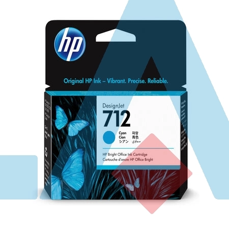 HP 712-3ED67A Mavi Orijinal Kartuş