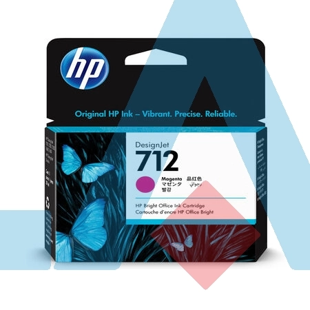 HP 712-3ED68A Kırmızı Orijinal Kartuş