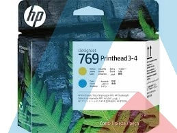 HP 769 7K5U6A Sarı Mavi Baskı Kafası