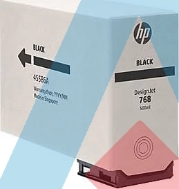 HP 768 (4S5B6A) Siyah Orjinal Kartuş - DesignJet XL 3800