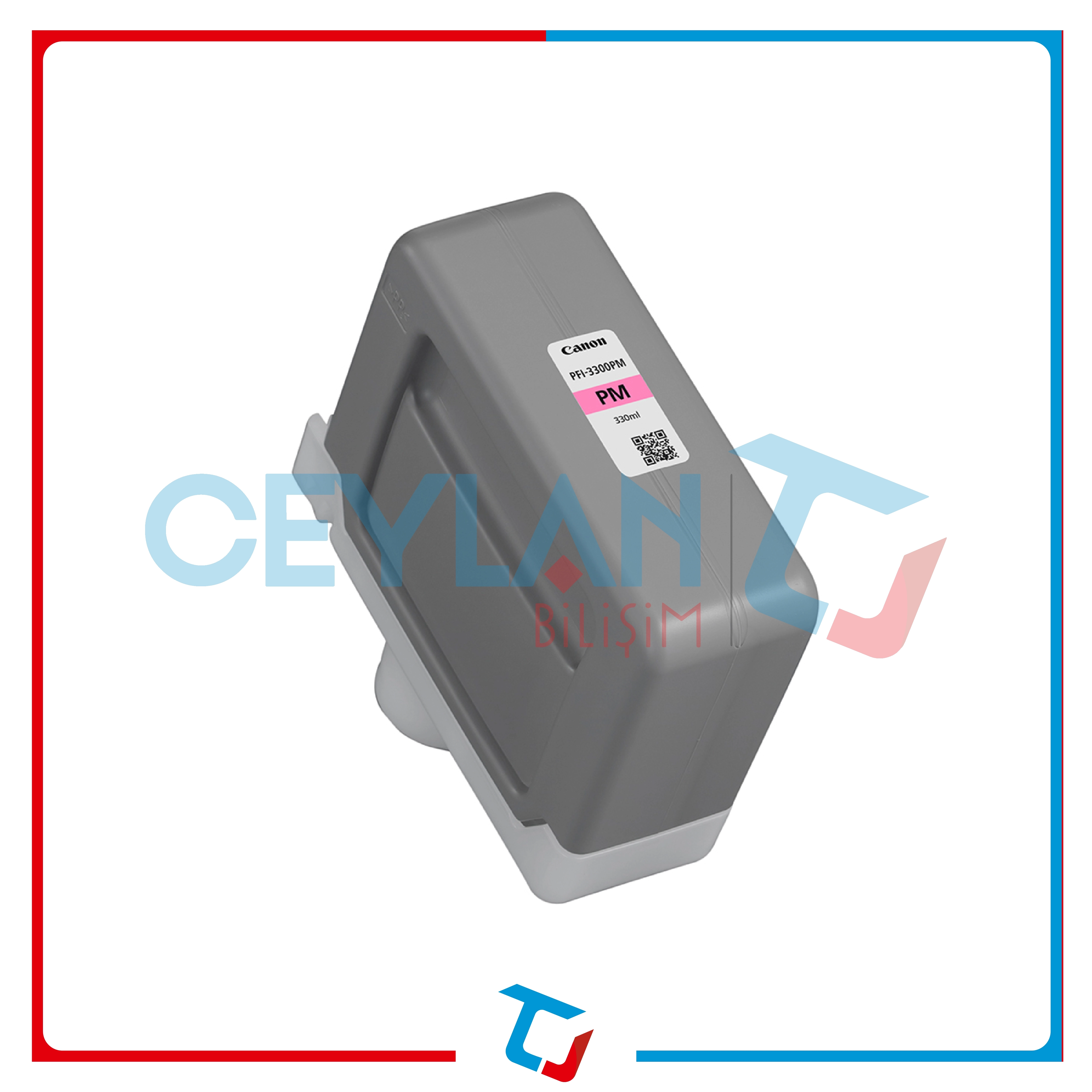Canon PFI-3300PM (6441C001AA) Photo Magenta 330ml Ink Tank