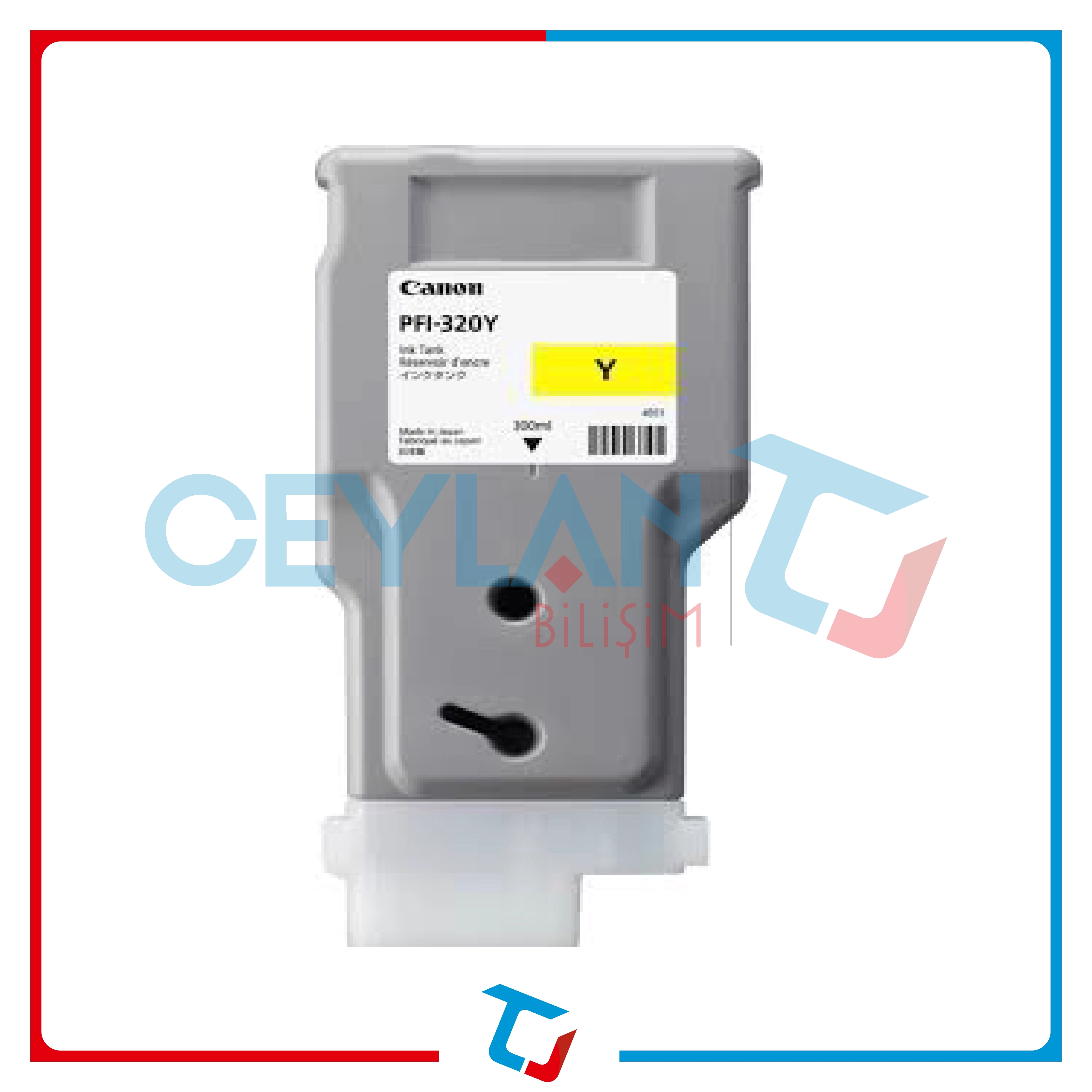 CANON  PFI-320 YELLOW (SARI) KARTUŞ  2893C001