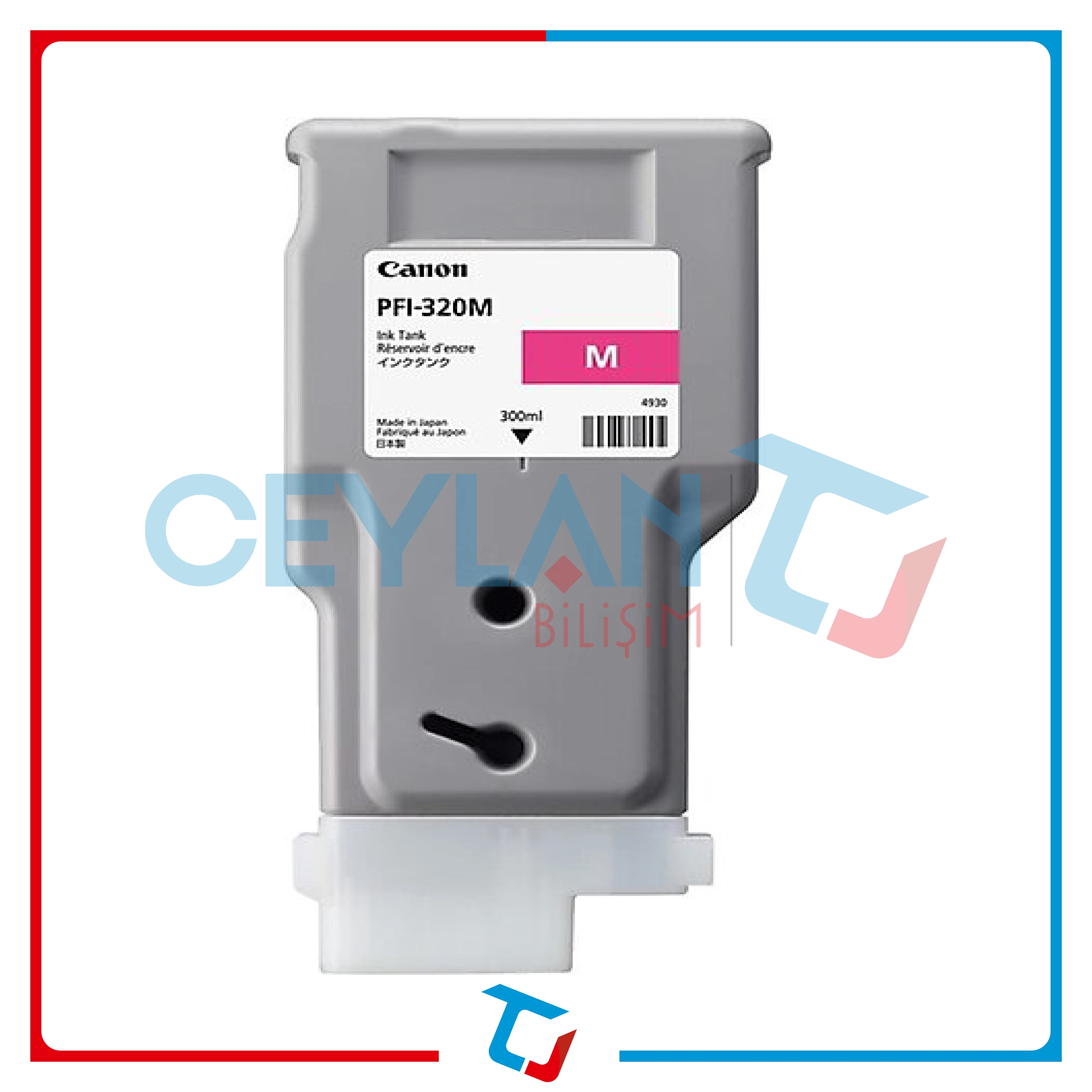 CANON  PFI-320 MAGENTA (KIRMIZI) KARTUŞ  210190830
