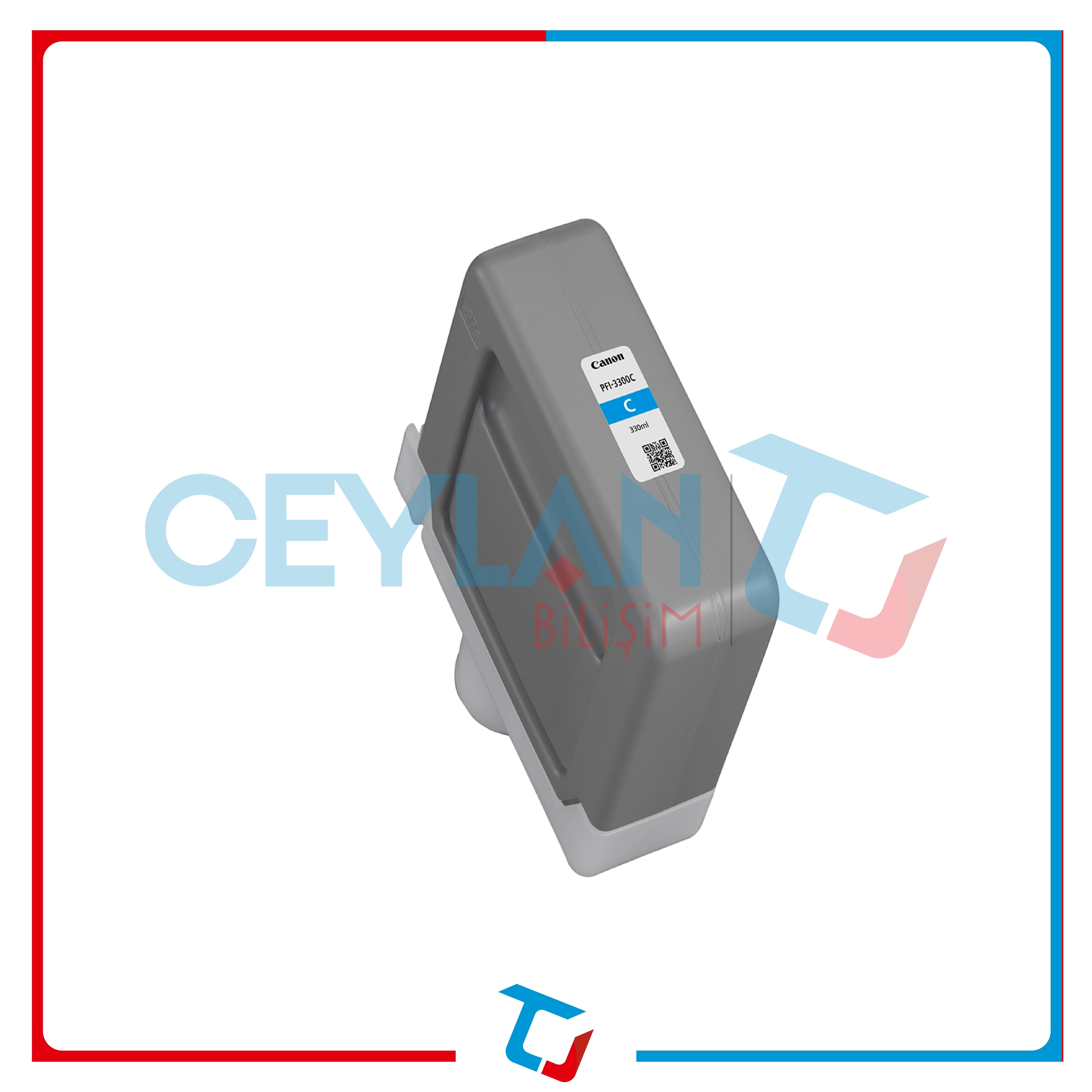 Canon PFI-3300C Cyan Ink Tank