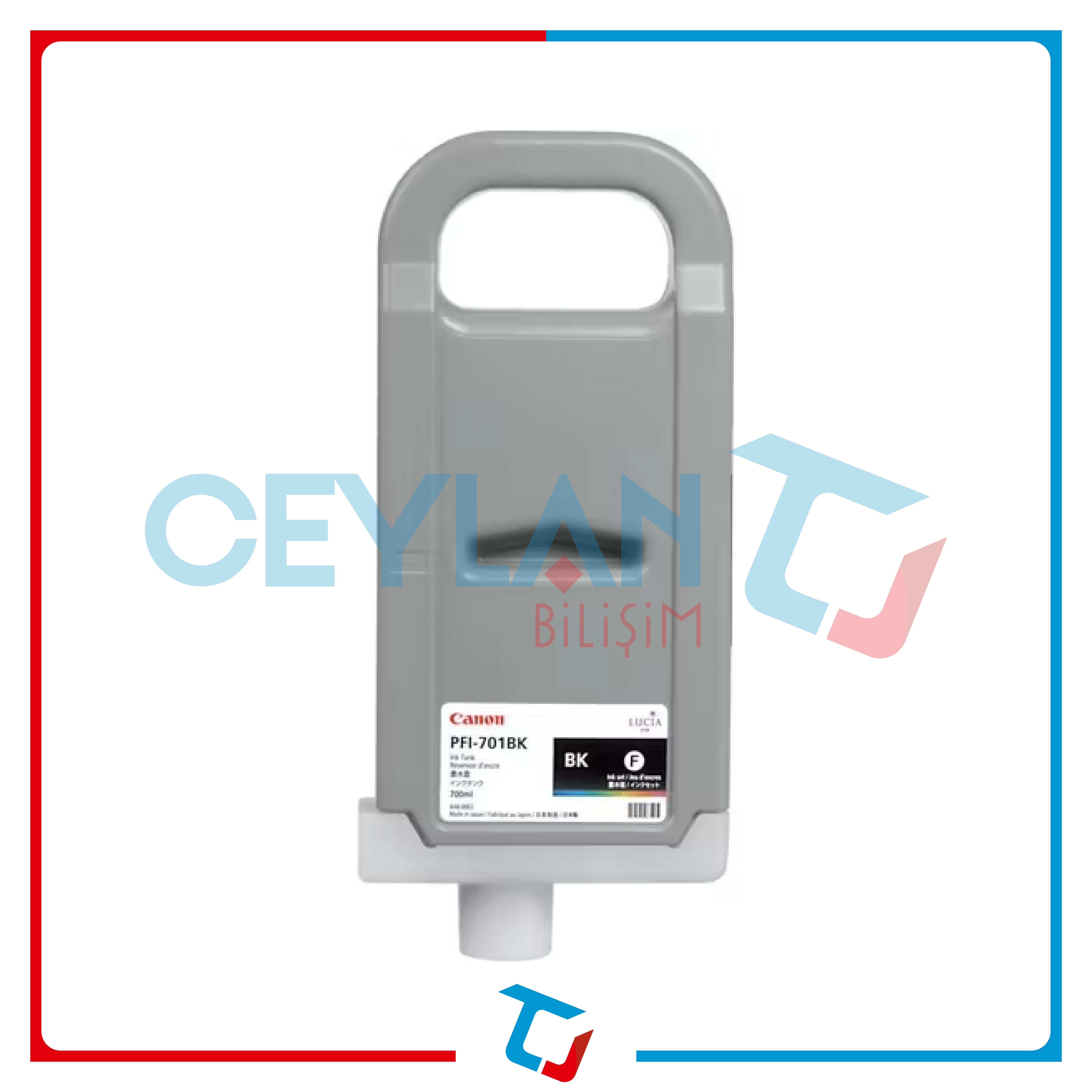 Canon PFI-701BK/0900B001 Siyah Kartuş