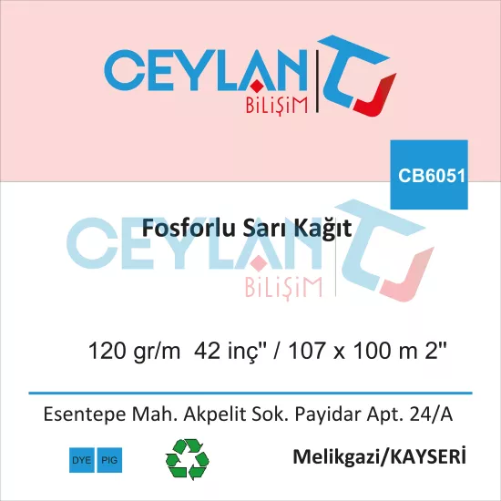Fosforlu Sarı Kağıt