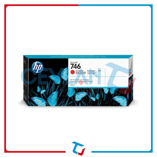HP 746 Kromatik Kırmızı (Cromatic Red) Kartuş P2V81A