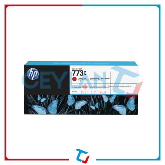 HP 773 Kromatik Kırmızı (Cromatic Red) Kartuş C1Q38A