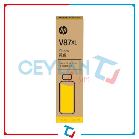 HP V87XL 500ml Yellow Bottled