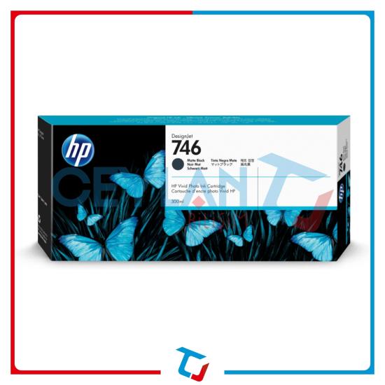 HP 746 Mat Siyah (Matte Black) Kartuş P2V83A