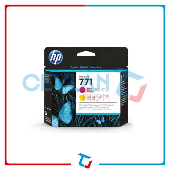 HP 771 Kırmızı - Sarı (Magenta - Yellow) Baskı Kafası CE018A