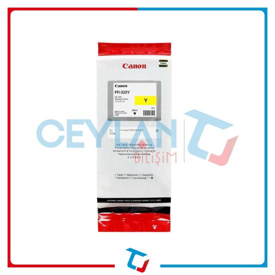 Canon PFI-320 Yellow (Sarı) Kartuş  2893C001