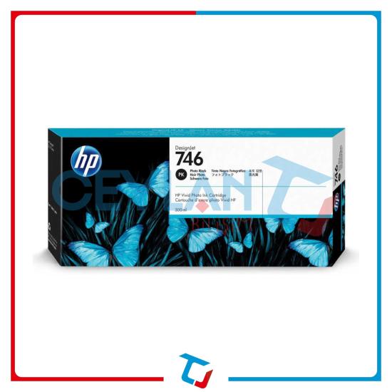HP 746 Foto Siyah (Photo Black) Kartuş P2V82A