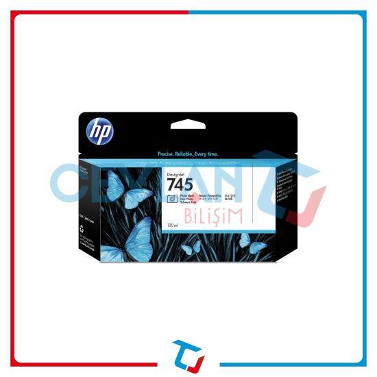 HP 745 Foto Siyah (Photo Black) Kartuş F9J98A