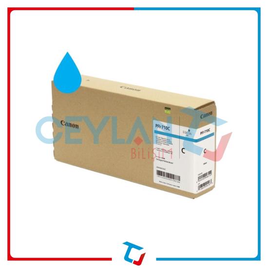 Canon PFI-710C Cyan (Mavi) Kartuş 2355C001
