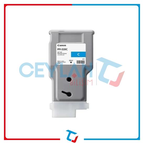 Canon PFI-320 Cyan (Mavi) Kartuş  2891C001 