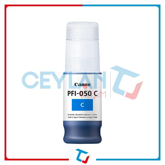 Canon Mürekkep Tankı PFI-050 C- Pigment Camgöbeği Mürekkep Tankı 70ML 