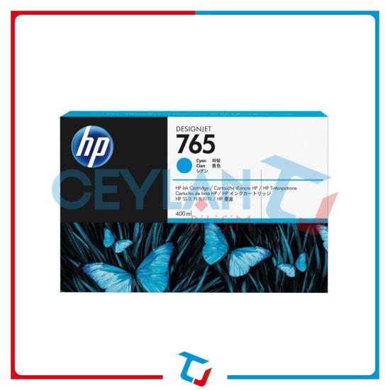 HP 765 Mavi (Cyan) Kartuş F9J52A