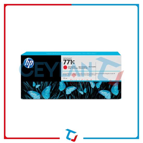 HP 771 Kromatik Kırmızı (Cromatic Red) Kartuş B6Y08A