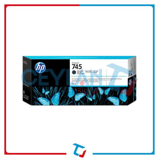 HP 745 Mat Siyah (Matte Black) Yüksek Kapasiteli Kartuş F9K05A