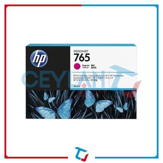 HP 765 Kırmızı (Magenta) Kartuş F9J51A
