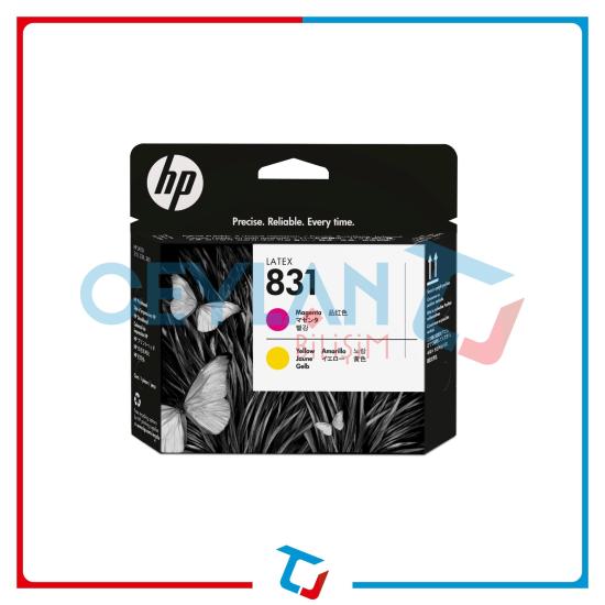 HP 831 Sarı - Kırmıız (Yellow - Magenta) Baskı Kafası CZ678A