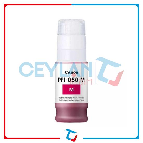 Canon PFI-050 M Kırmızı Orijinal Mürekkep