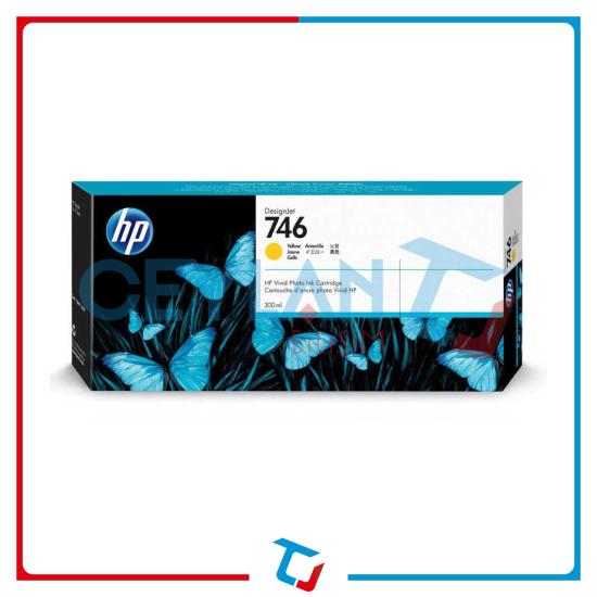 HP 746 Sarı (Yellow) Kartuş P2V79A