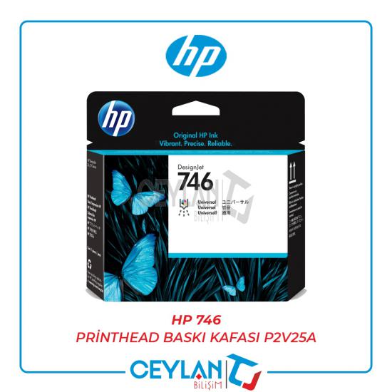 HP 746 Printhead Baskı Kafası P2V25A